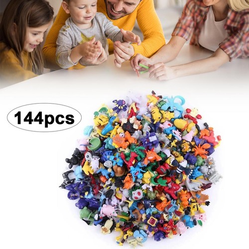 144pcs pokemon pvc action - 144pcs,