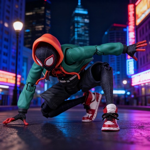 Miles morales pvc action - morales,