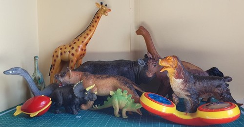 Tierfiguren konvolut nilpferd - konvolut,