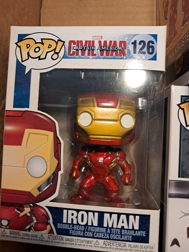 Funko pop marvel set iron - marvel, –
