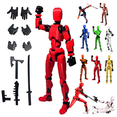 Bewegliche dummy figur - dummy, 13