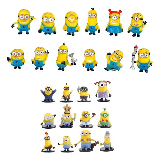 Minions figuren 12x stück - stück, set
