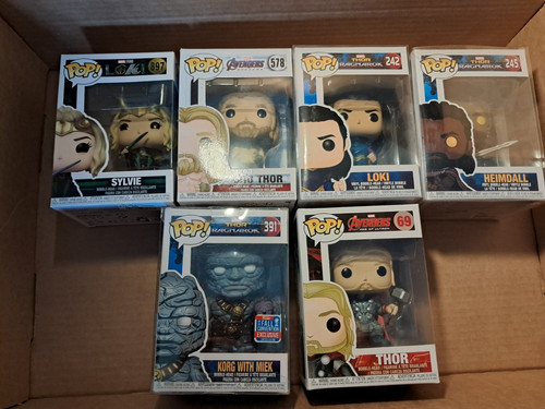 Funko pop marvel thor loki - funko,