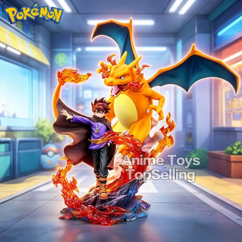 Pokémon charizard figur - pokémon,