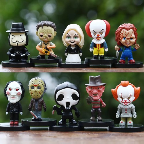 10pcs horror film serie - film, jason
