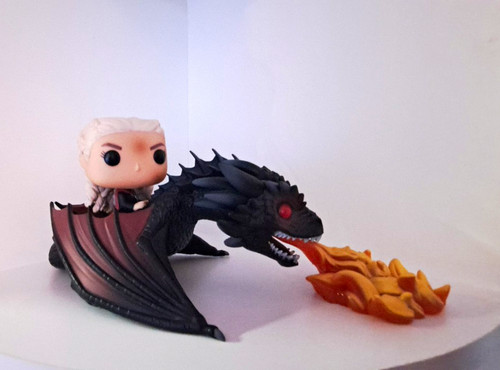 Action figur drache schwarz - action-figur,
