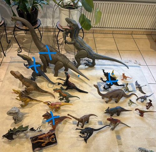 Mattel jurassic wold - jurassic, sammlung