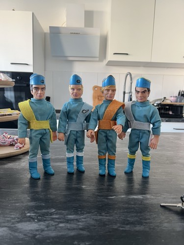 Action figuren crew piloten - 4x, crew/piloten
